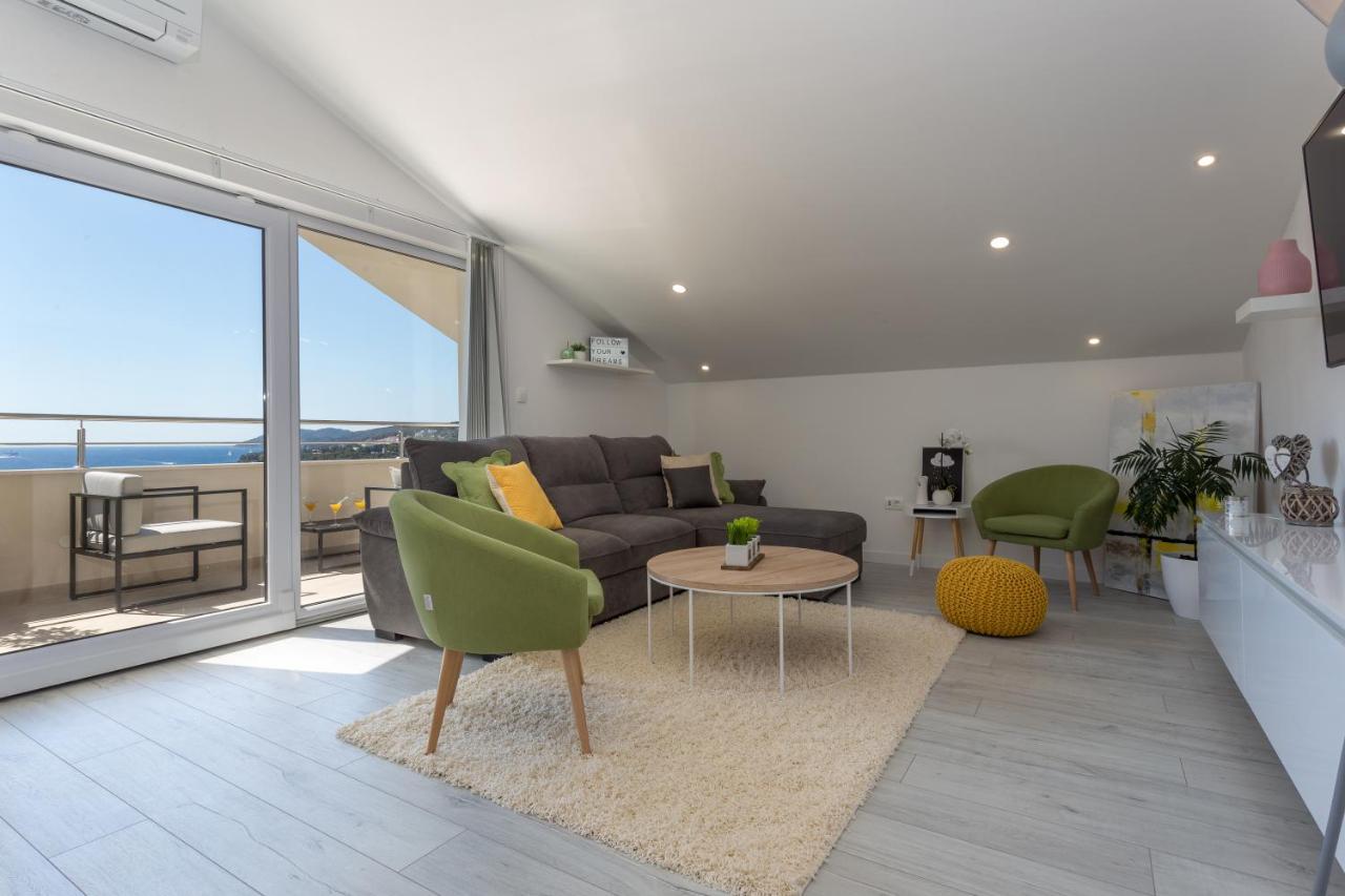 Golden View Penthouse Apartment Đảo Hvar Ngoại thất bức ảnh