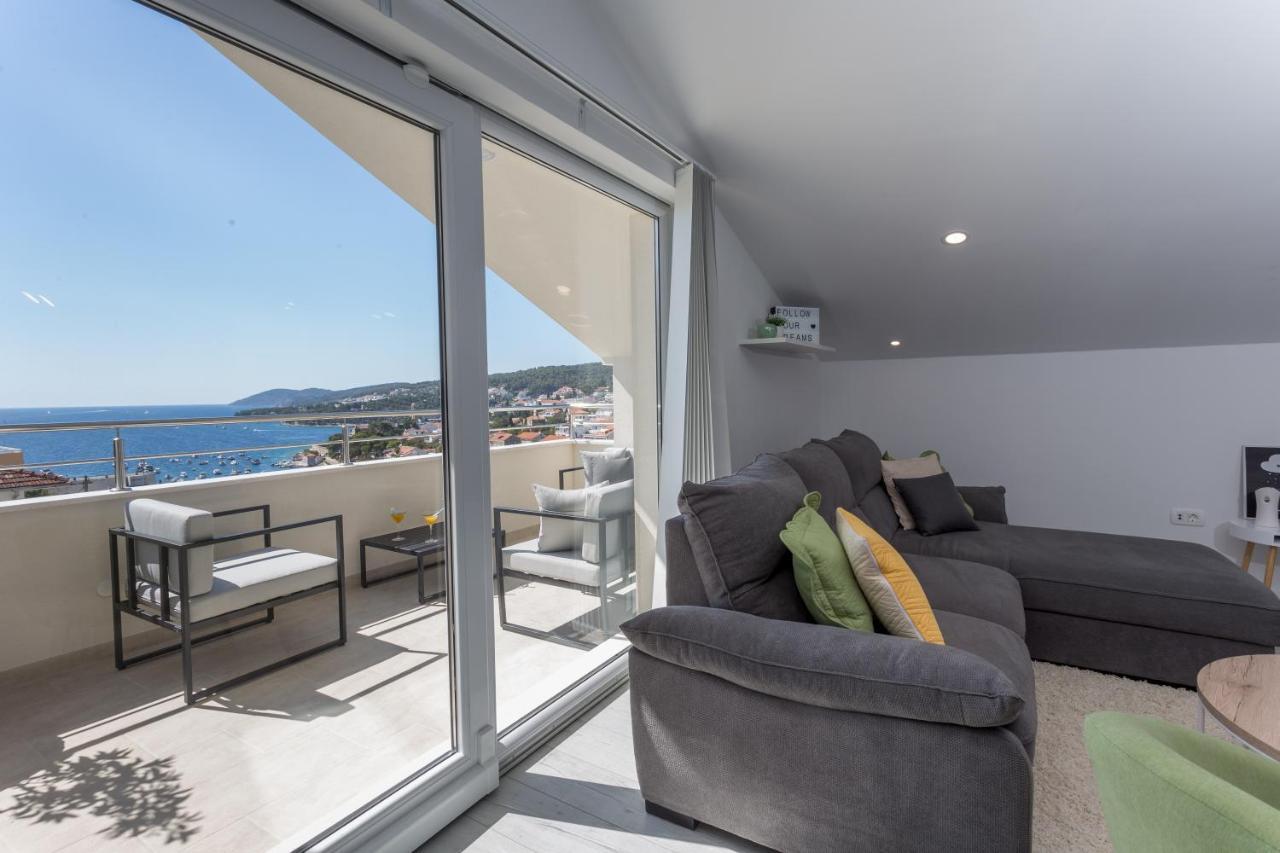 Golden View Penthouse Apartment Đảo Hvar Ngoại thất bức ảnh