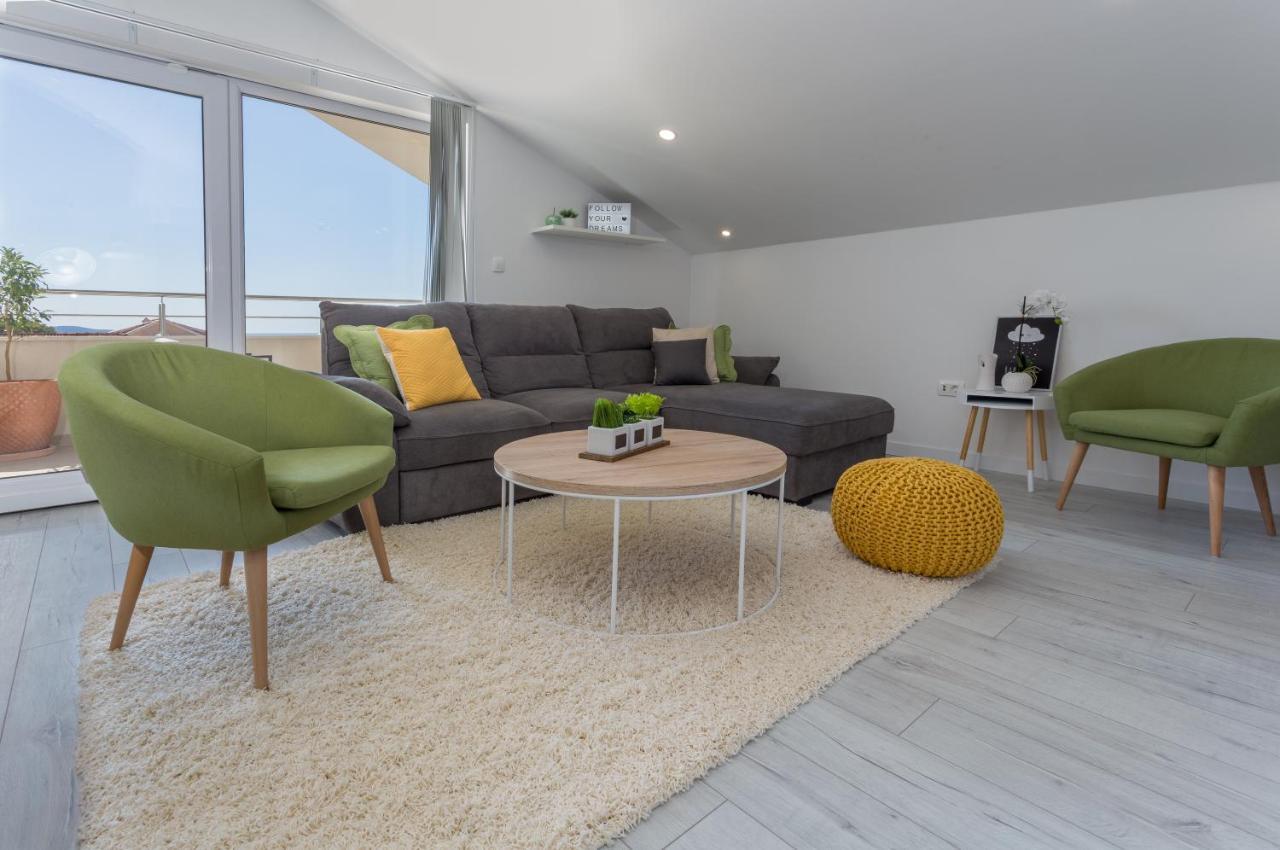 Golden View Penthouse Apartment Đảo Hvar Ngoại thất bức ảnh