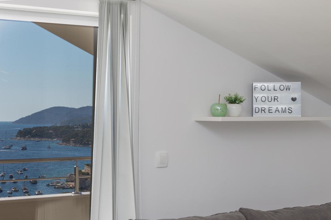 Golden View Penthouse Apartment Đảo Hvar Ngoại thất bức ảnh